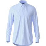 Reduzierte Blaue Gestreifte Casual HUGO BOSS BOSS Streifenhemden für Herren Größe 3 XL 