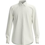 Reduzierte Weiße Elegante Langärmelige HUGO BOSS BOSS Herrenlangarmhemden aus Baumwolle Größe XXL für den für den Sommer 