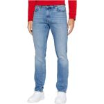 Reduzierte Blaue HUGO BOSS BOSS Slim Fit Jeans aus Baumwolle für Herren Weite 35, Länge 34 