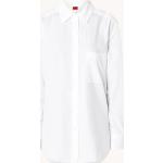 Weiße Oversize HUGO BOSS BOSS Tunika-Blusen für Damen Größe S 