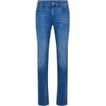 Blaue HUGO BOSS BOSS Slim Fit Jeans aus Baumwolle für Herren Weite 32, Länge 34 