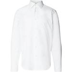 Reduzierte Weiße Business HUGO BOSS BOSS Kentkragen Hemden mit Kent-Kragen aus Baumwollmischung für Herren Größe L 