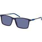 Blaue HUGO BOSS BOSS Quadratische Sonnenbrillen mit Sehstärke aus Kunststoff für Herren 