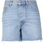 Reduzierte Blaue HUGO BOSS BOSS Jeans-Shorts aus Denim für Damen für den für den Sommer 