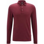 Reduzierte Rote Langärmelige HUGO BOSS BOSS Herrenpoloshirts & Herrenpolohemden aus Baumwolle Größe 3 XL für den für den Winter 