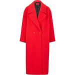 Rote HUGO BOSS BOSS Wollmäntel aus Wolle für Damen Größe M für den für den Herbst 