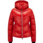 Rote Gesteppte HUGO BOSS BOSS Daunenjacken mit Kapuze mit Kapuze für Damen Größe S für den für den Winter 