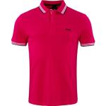 Pinke HUGO BOSS BOSS Bio Herrenpoloshirts & Herrenpolohemden aus Baumwolle Größe 4 XL 