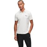 Weiße HUGO BOSS BOSS Herrenpoloshirts & Herrenpolohemden aus Polyester Größe 3 XL 