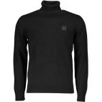 Reduzierte Schwarze HUGO BOSS BOSS Black Rollkragen Kaschmir-Pullover aus Wolle für Herren Größe XL für den für den Winter 