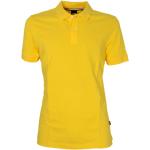Gelbe Elegante HUGO BOSS BOSS Bio Herrenpoloshirts & Herrenpolohemden Größe 5 XL 