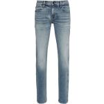Reduzierte Blaue HUGO BOSS BOSS Slim Fit Jeans aus Baumwolle für Herren 