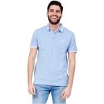 Reduzierte Blaue Gestreifte Sportliche HUGO BOSS BOSS T-Shirts aus Baumwolle für Herren Größe S 