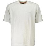 Reduzierte Graue Kurzärmelige HUGO BOSS BOSS T-Shirts aus Baumwolle für Herren Größe XL 