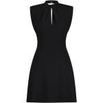 Schwarze HUGO BOSS BOSS Black Mini Stehkragen Minikleider & kurze Kleider für Damen Größe L 