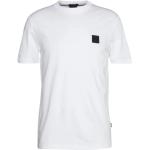 Reduzierte Weiße HUGO BOSS BOSS Rundhals-Ausschnitt T-Shirts für Herren Größe 6 XL 