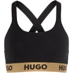 Reduzierte Unifarbene Casual HUGO BOSS HUGO T-Shirt-BHs aus Jersey gepolstert für Damen Größe L 