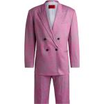 Rosa Business HUGO BOSS HUGO Businesskleidung mit Reißverschluss aus Polyester für Herren Übergröße 