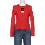 Reduzierte Rote HUGO BOSS HUGO Baumwollblazer aus Wolle für Damen Größe XS 