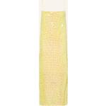 Gelbe HUGO BOSS HUGO Wasserfall-Ausschnitt Spaghettiträger-Kleider mit Pailletten mit Reißverschluss aus Polyester für Damen Größe S für den für den Winter 
