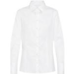 Weiße Business Langärmelige HUGO BOSS HUGO Hemdblusen für Damen Größe L für den für den Frühling 