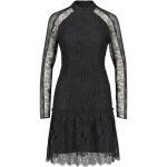 Reduzierte Schwarze HUGO BOSS HUGO Abendkleider A-Linie für mit Reißverschluss aus Spitze Handwäsche für Damen Größe XS 