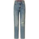 Reduzierte Blaue HUGO BOSS HUGO Ripped Jeans & Zerrissene Jeans aus Baumwolle für Damen Größe S 