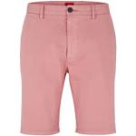 Reduzierte Pinke HUGO BOSS HUGO Chino-Shorts mit Reißverschluss für Herren für den für den Sommer 