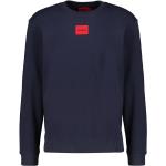Marineblaue HUGO BOSS HUGO Herrensweatshirts aus Jersey Größe XS für den für den Herbst 