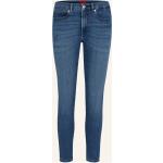 Blaue HUGO BOSS HUGO Slim Fit Jeans mit Reißverschluss aus Baumwolle für Damen Größe S 