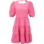 Pinke Casual HUGO BOSS HUGO Mini Rundhals-Ausschnitt Sommerkleider für Damen Größe M für den für den Sommer 