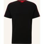 Schwarze Sportliche HUGO BOSS HUGO T-Shirts aus Baumwolle für Herren Übergrößen 