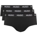 Schwarze HUGO BOSS HUGO Herrenboxershorts aus Baumwollmischung Größe L 3-teilig 