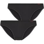Reduzierte Schwarze HUGO BOSS HUGO Micro-Slips & Minislips aus Jersey für Damen Größe S 