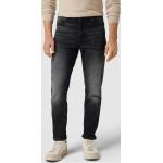 Dunkelgraue HUGO BOSS HUGO Wide Leg Jeans & Relaxed Fit Jeans mit Reißverschluss aus Baumwollmischung für Herren Weite 34, Länge 32 