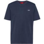 Hugo T-Shirt aus Baumwoll-Jersey S Dark Blue