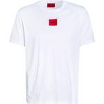 Weiße HUGO BOSS HUGO T-Shirts aus Baumwolle für Herren Übergrößen 