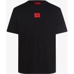 Schwarze Unifarbene HUGO BOSS HUGO Rundhals-Ausschnitt T-Shirts für Herren Größe XXL 