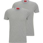Graue Kurzärmelige HUGO BOSS HUGO Nachhaltige T-Shirts aus Baumwolle für Herren Größe XS 