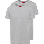 Graue Kurzärmelige HUGO BOSS HUGO Nachhaltige T-Shirts aus Baumwolle für Herren Größe XXL 