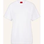 Weiße Vintage HUGO BOSS HUGO T-Shirts aus Baumwolle für Damen Größe XS 