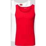 Rote T-Shirts aus Baumwolle für Herren Größe L 2-teilig für den für den Sommer 