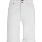 Beige HUGO BOSS HUGO Jeans-Shorts mit Reißverschluss aus Denim für Herren Größe XL 