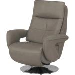 Hukla Relaxsessel mit Aufstehhilfe Edvin XL - grau - Materialmix - 92 cm - 115 cm - 88 cm - Polstermöbel > Sessel > Fernsehsessel