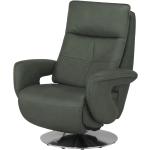 Hukla Relaxsessel mit Aufstehhilfe Edvin XL - grün - Materialmix - 92 cm - 115 cm - 88 cm - Polstermöbel > Sessel > Fernsehsessel