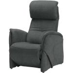 Hukla Relaxsessel - grau - Materialmix - 75 cm - 108 cm - 87 cm - Polstermöbel > Sessel > Fernsehsessel