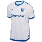hummel 1. FC Magdeburg Heimtrikot 23 24 weiß FCM Home Shirt Fan Jersey Trikot, Größe:5XL