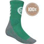 hummel 50Er Set Teamsock Exclusive Sockenset grün 100 Paar
