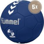 "hummel 5Er Ballset Beach Handball Ballset blau"
