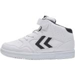 Weiße Hummel Camden High Top Sneaker & Sneaker Boots mit Schnürsenkel aus Kunstleder für Kinder Größe 28 